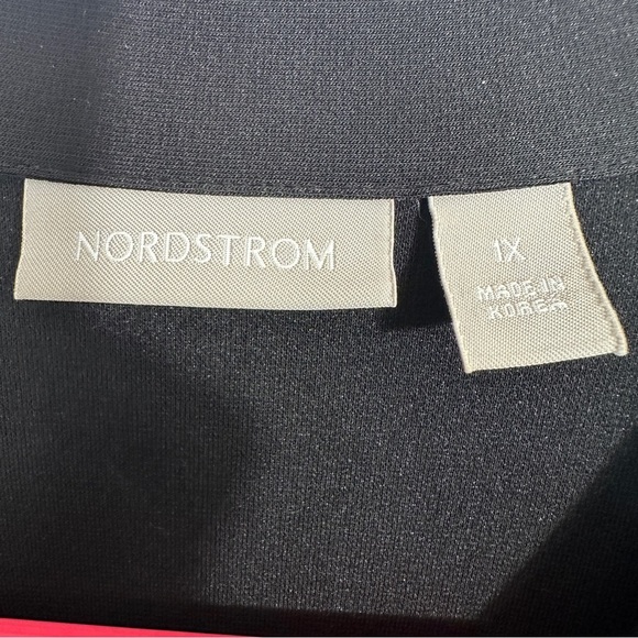 Nordstrom size 1X duster/jacket, button front, knee length, fall - Picture 4 of 11